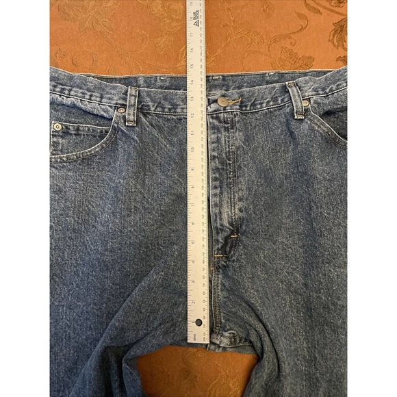 3 for $25-WRANGLER Mens Jeans 42X30 Relaxed Fit - Picture 7 of 9